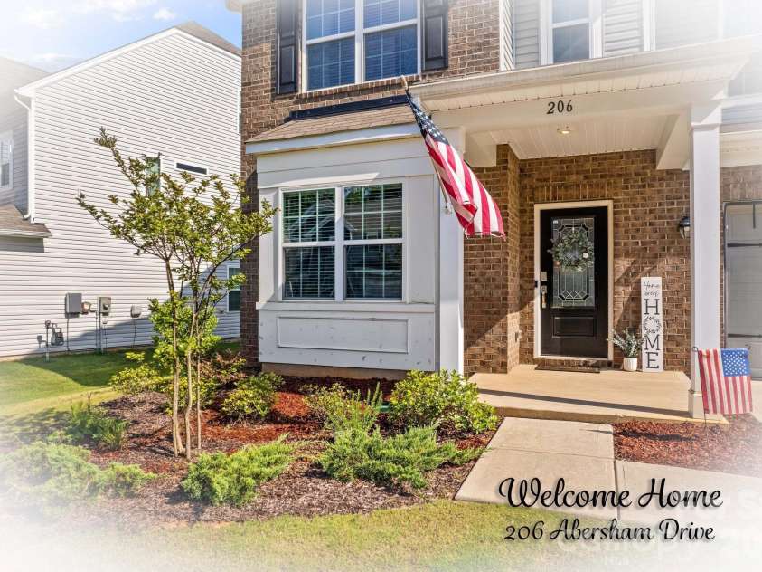 206 Abersham Drive, Mooresville, NC 28115.  MLS# CAR4400751, YatesRealty ID 38828. 