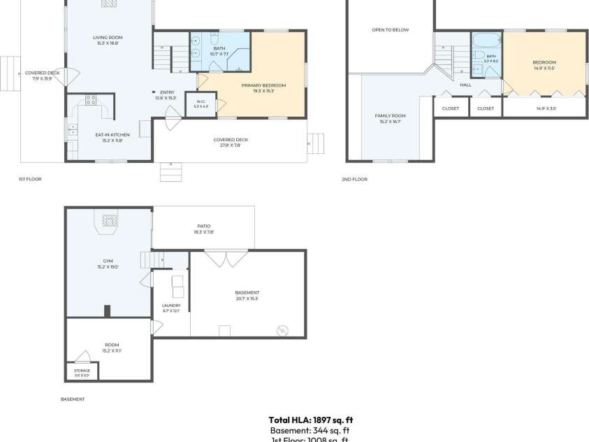 82 Sharon Road, Fairview, NC 28730.  MLS# CAR4404789, YatesRealty ID 38830. Floor Plan - 82 Sharon Road