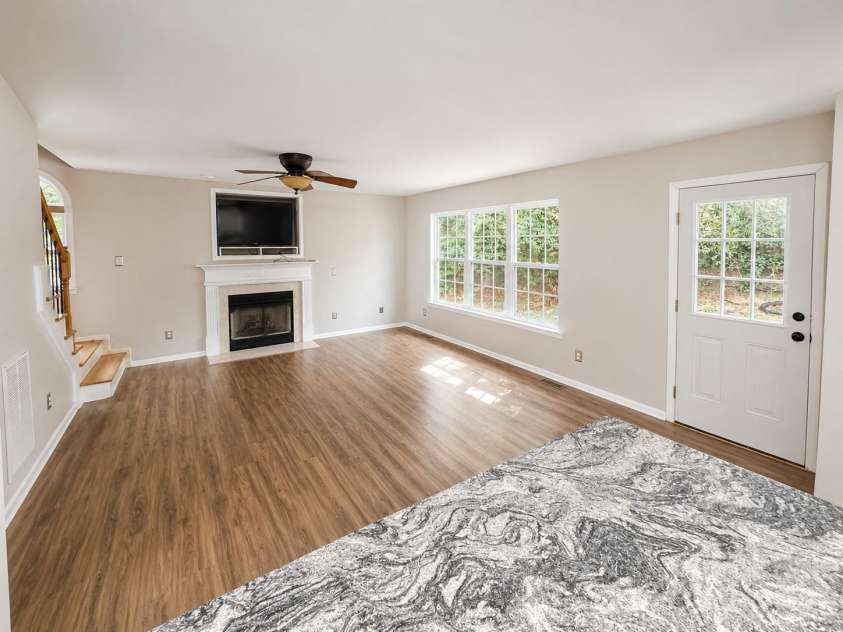 1525 Hawthorne Drive, Indian Trail, NC 28079.  MLS# CAR4399039, YatesRealty ID 38835. Living Room