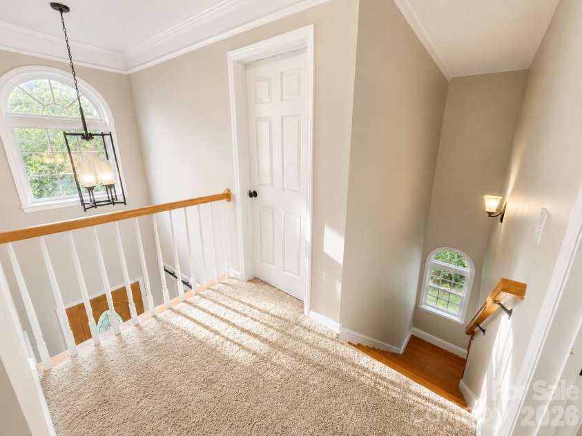 1525 Hawthorne Drive, Indian Trail, NC 28079.  MLS# CAR4399039, YatesRealty ID 38835. Upstairs Landing