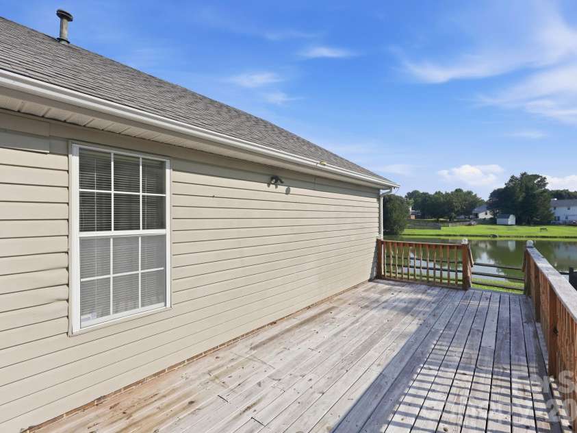 6323 Martin Lake Road, Charlotte, NC 28227.  MLS# CAR4405249, YatesRealty ID 38836. Large Deck for Grilling & Relaxing