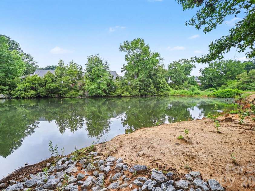 4902 Spring Lake Drive, Charlotte, NC 28212.  MLS# CAR4411853, YatesRealty ID 38851. Pond