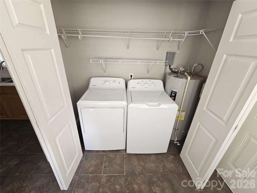 158 Shamrock Street, Concord, NC 28025.  MLS# CAR4406601, YatesRealty ID 38866. Laundry Area