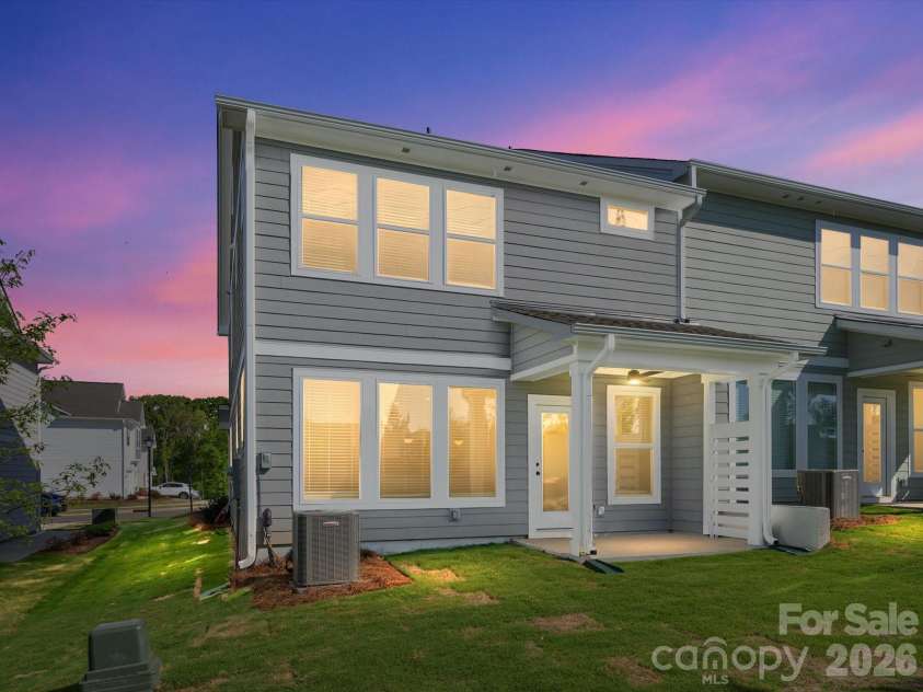 202 Quartz Hill Way, Waxhaw, NC 28173.  MLS# CAR4327858, YatesRealty ID 38881. Covered back porch