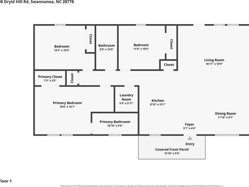 98 Dryid Hill Road, Swannanoa, NC 28778.  MLS# CAR4400230, YatesRealty ID 38887. 