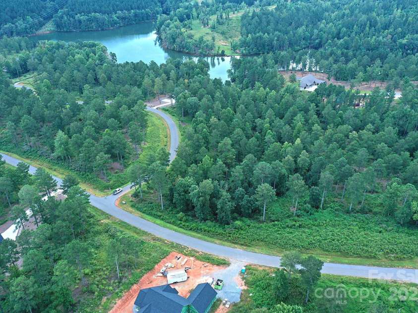 2576 Jumping Run, Connelly Springs, NC 28612.  MLS# CAR4313322, YatesRealty ID 389. Arial view of lot