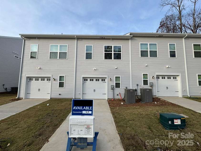 4742 Lakeview Road, Charlotte, NC 28216.  MLS# CAR4261326, YatesRealty ID 3891. Actual Home - Rear load garage