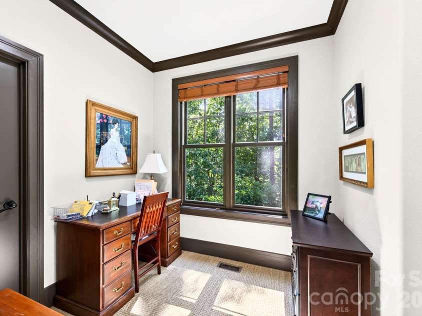 33 Hawks Branch Circle, Fairview, NC 28730.  MLS# CAR4403173, YatesRealty ID 38919. Another view of office/bedroom space