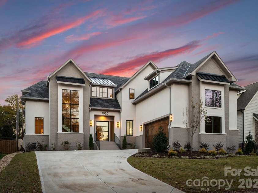 1020 Habersham Drive, Charlotte, NC 28209.  MLS# CAR4295306, YatesRealty ID 3892. 