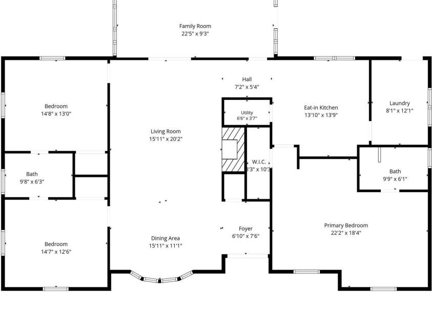 1240 10th Street Lane, Hickory, NC 28601.  MLS# CAR4405096, YatesRealty ID 38928. 