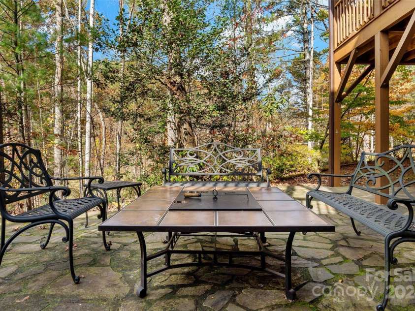 65,59, 163 Gypsy Mountain Road, Marion, NC 28752.  MLS# CAR4199676, YatesRealty ID 3893. 163 -Lower Patio