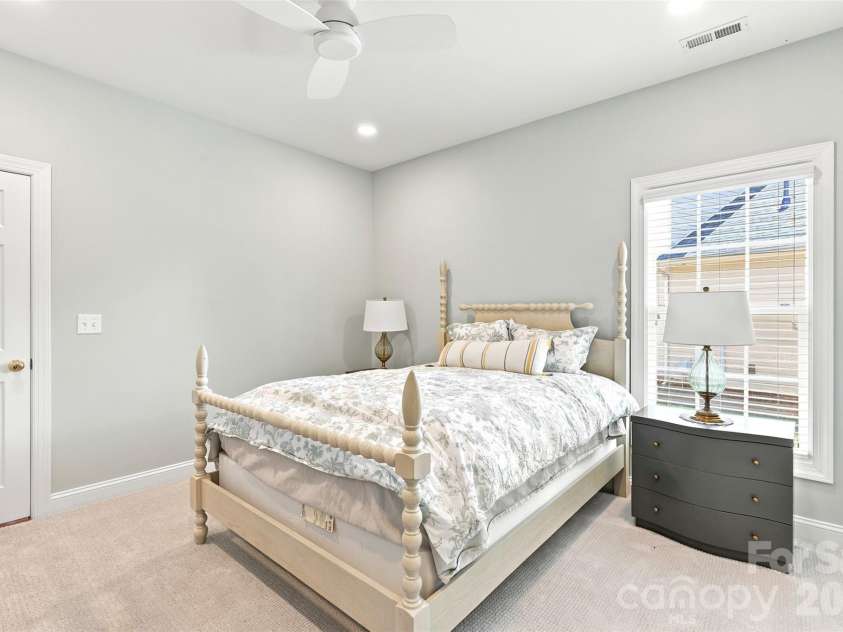 1248 Curry Way, Matthews, NC 28104.  MLS# CAR4406039, YatesRealty ID 38938. Bedroom 2- spacious WIC!
