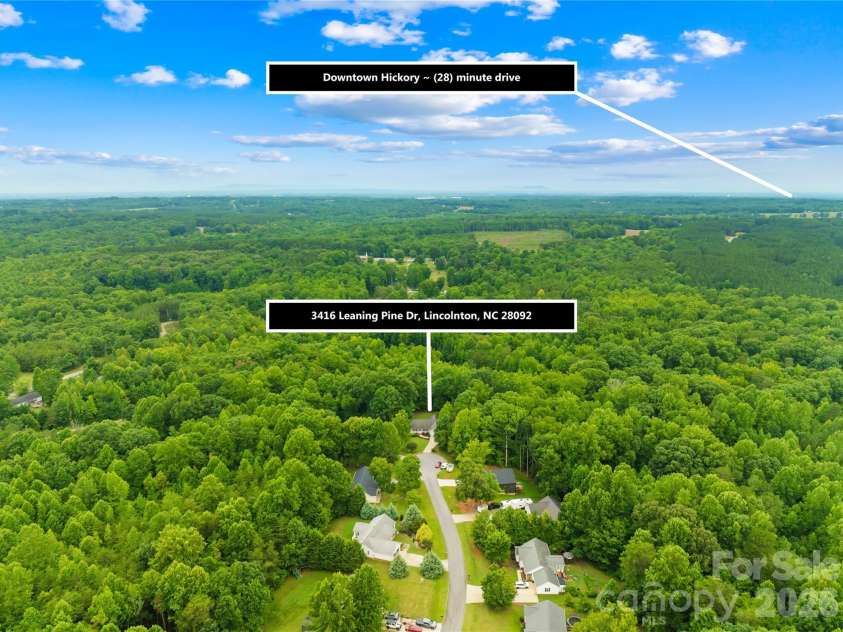 3416 Leaning Pine Drive, Lincolnton, NC 28092.  MLS# CAR4406384, YatesRealty ID 38941. 