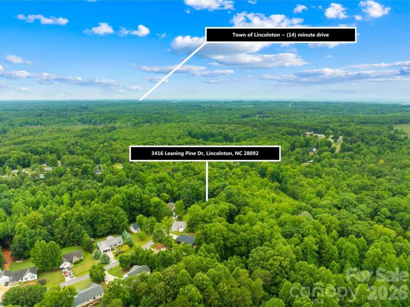 3416 Leaning Pine Drive, Lincolnton, NC 28092.  MLS# CAR4406384, YatesRealty ID 38941. 