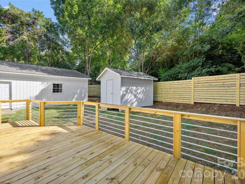 8033 Ritter Drive, Charlotte, NC 28270.  MLS# CAR4406196, YatesRealty ID 38942. Deck