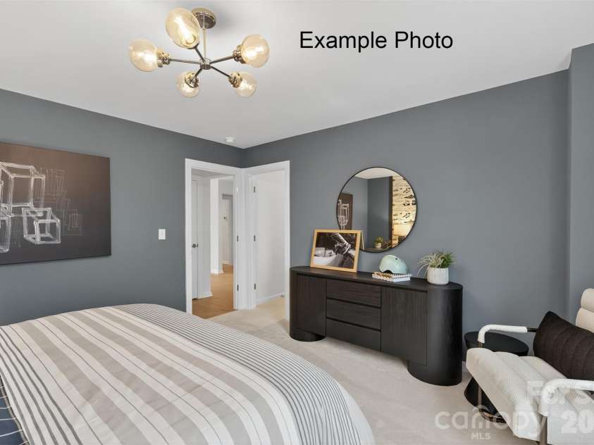 4800 Glen Stripe Drive, Indian Trail, NC 28079.  MLS# CAR4367168, YatesRealty ID 38944. Example Photo - Bedroom 4