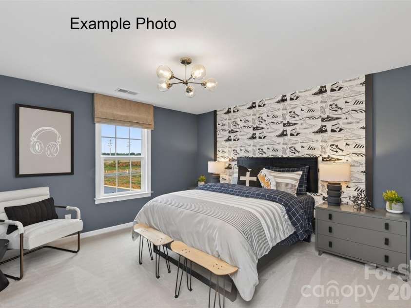 4800 Glen Stripe Drive, Indian Trail, NC 28079.  MLS# CAR4367168, YatesRealty ID 38944. Example Photo - Bedroom 4