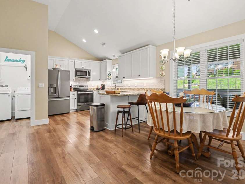 105 Kingston Place, Spindale, NC 28160.  MLS# CAR4406340, YatesRealty ID 38950. Dining and kitchen island