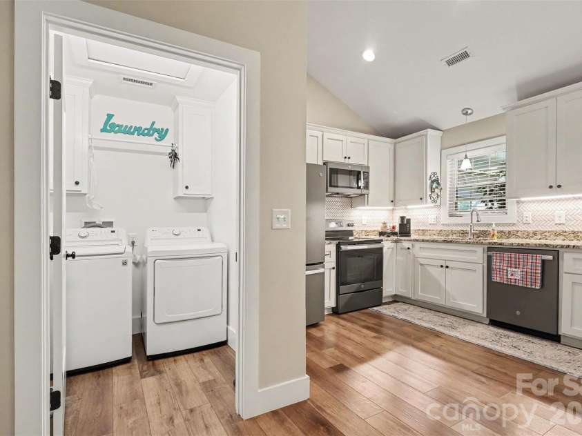 105 Kingston Place, Spindale, NC 28160.  MLS# CAR4406340, YatesRealty ID 38950. Laundry