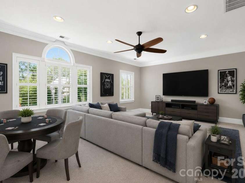 13116 May River Lane, Charlotte, NC 28278.  MLS# CAR4403294, YatesRealty ID 38951. Rec Room, Virtually staged