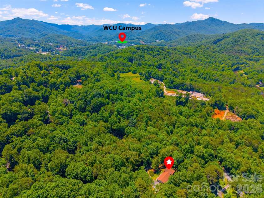 1747 University Heights Road, Cullowhee, NC 28723.  MLS# CAR4387686, YatesRealty ID 38972. 