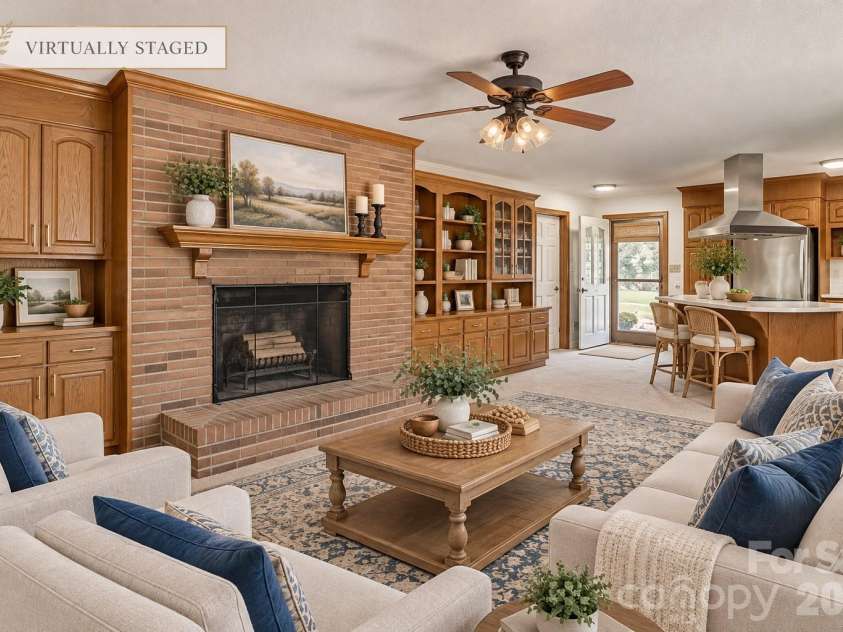 688 Grandview Drive, Concord, NC 28025.  MLS# CAR4433877, YatesRealty ID 38977. Den (virtual stage)
