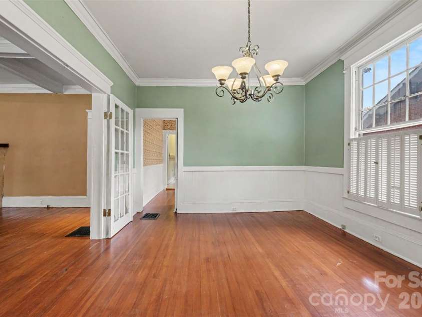75 Cabarrus Avenue, Concord, NC 28025.  MLS# CAR4406575, YatesRealty ID 38993. Dinning Room