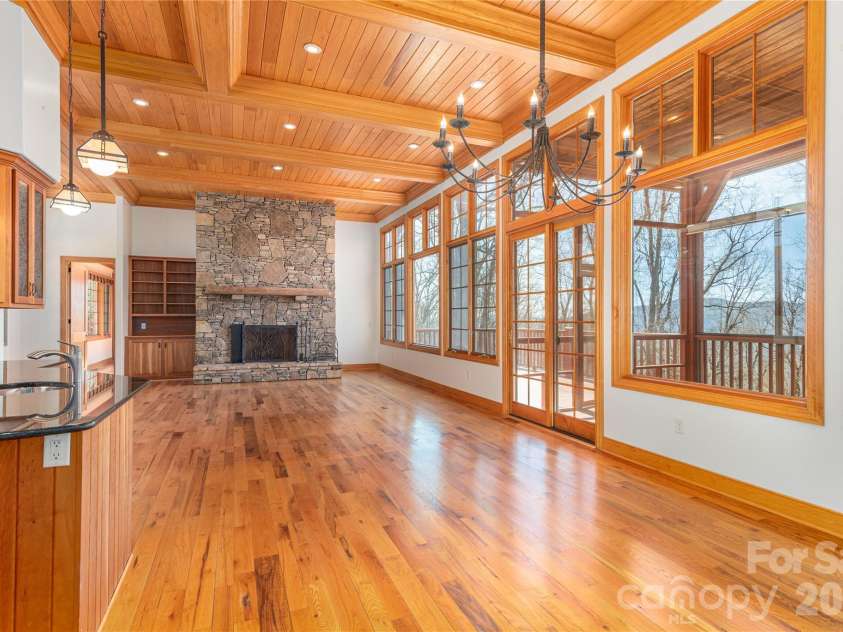 98 Flat Creek Road, Fairview, NC 28730.  MLS# CAR4395536, YatesRealty ID 38996. Open floor plan