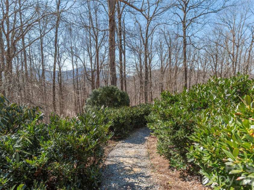 98 Flat Creek Road, Fairview, NC 28730.  MLS# CAR4395536, YatesRealty ID 38996. Peaceful walks