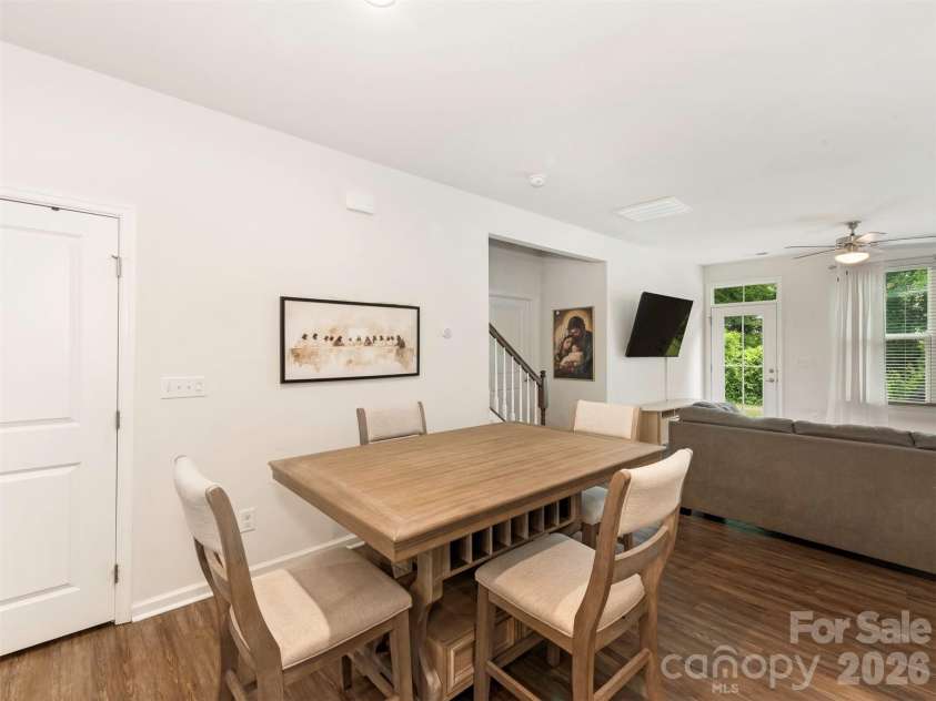 1311 Kristy Lynn Drive, Monroe, NC 28110.  MLS# CAR4404722, YatesRealty ID 39006. Dining Area!