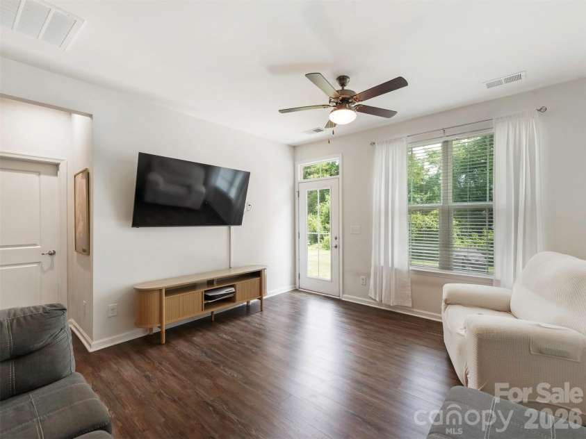 1311 Kristy Lynn Drive, Monroe, NC 28110.  MLS# CAR4404722, YatesRealty ID 39006. Living Room!