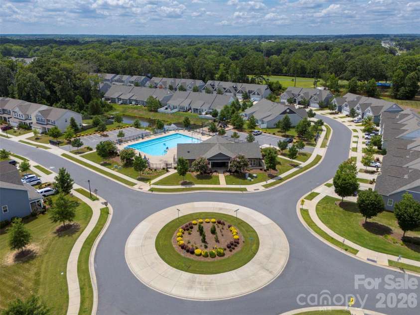 1311 Kristy Lynn Drive, Monroe, NC 28110.  MLS# CAR4404722, YatesRealty ID 39006. Overhead Community View!