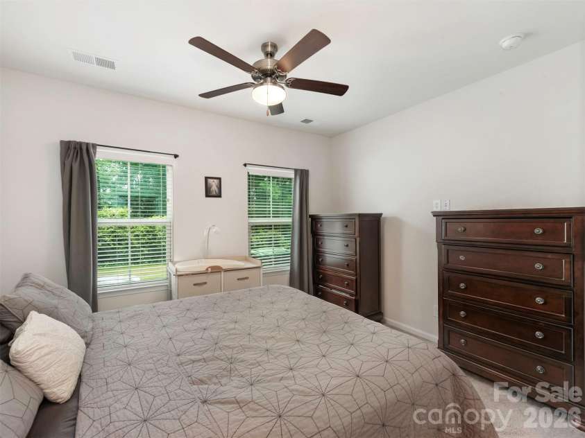 1311 Kristy Lynn Drive, Monroe, NC 28110.  MLS# CAR4404722, YatesRealty ID 39006. Primary Bedroom!