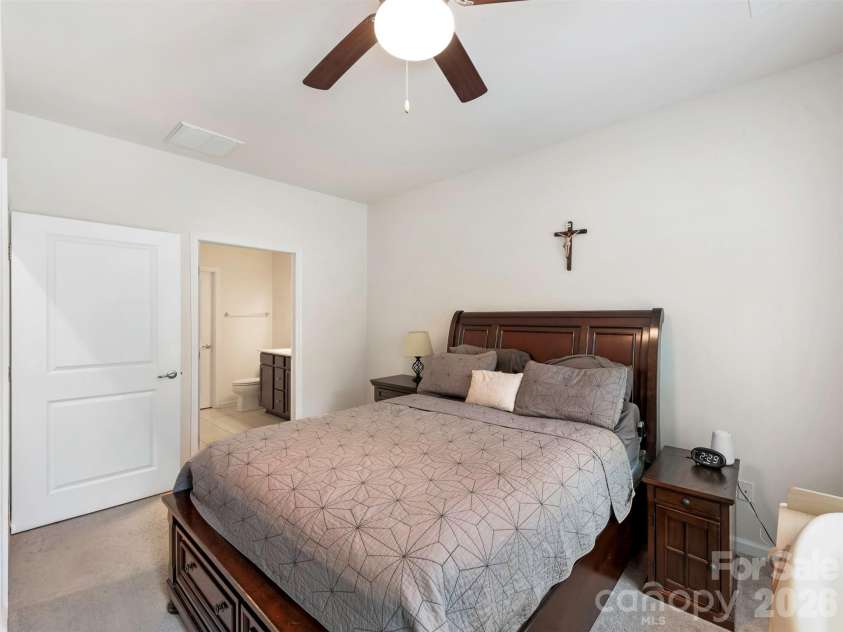 1311 Kristy Lynn Drive, Monroe, NC 28110.  MLS# CAR4404722, YatesRealty ID 39006. Primary Bedroom!