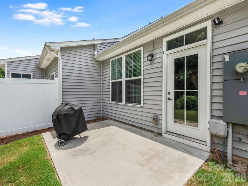 1311 Kristy Lynn Drive, Monroe, NC 28110.  MLS# CAR4404722, YatesRealty ID 39006. Private Back Patio!