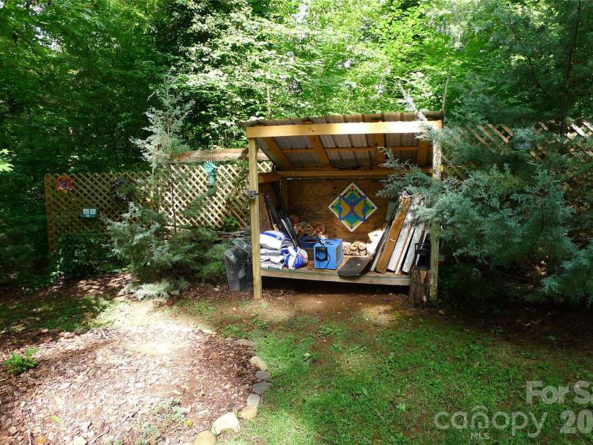 241 Grannaman Drive, Mocksville, NC 27028.  MLS# CAR4406242, YatesRealty ID 39017. Covered storage