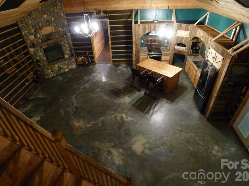 241 Grannaman Drive, Mocksville, NC 27028.  MLS# CAR4406242, YatesRealty ID 39017. View from loft