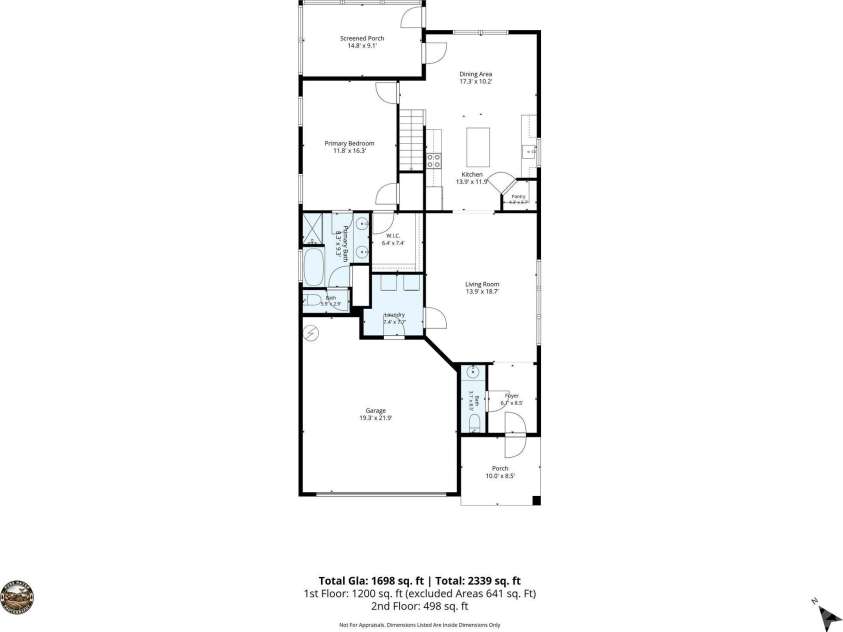 198 River Road, Fletcher, NC 28732.  MLS# CAR4404977, YatesRealty ID 39028. 