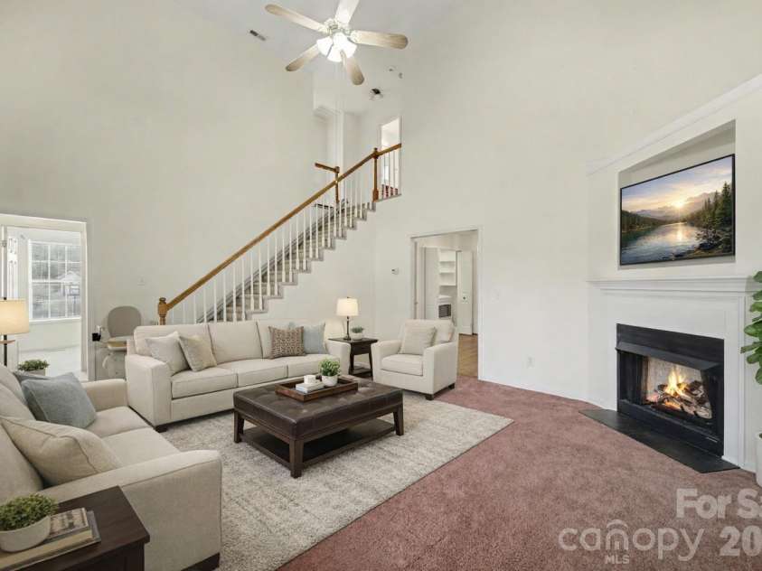 1233 Marcela Drive, Gastonia, NC 28054.  MLS# CAR4345297, YatesRealty ID 3904. Virtually Staged