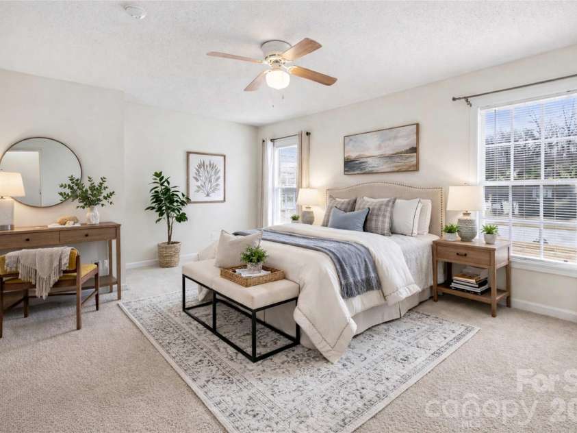 1233 Marcela Drive, Gastonia, NC 28054.  MLS# CAR4345297, YatesRealty ID 3904. Virtually Staged