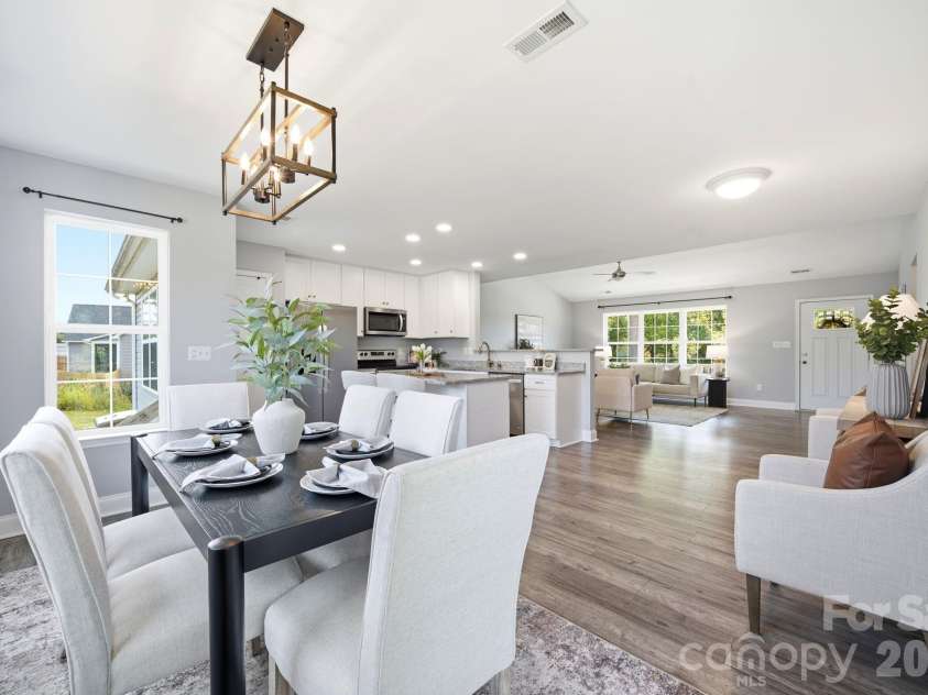 105 Hidden Spring Drive, Salisbury, NC 28147.  MLS# CAR4398555, YatesRealty ID 39046. Dining Area
