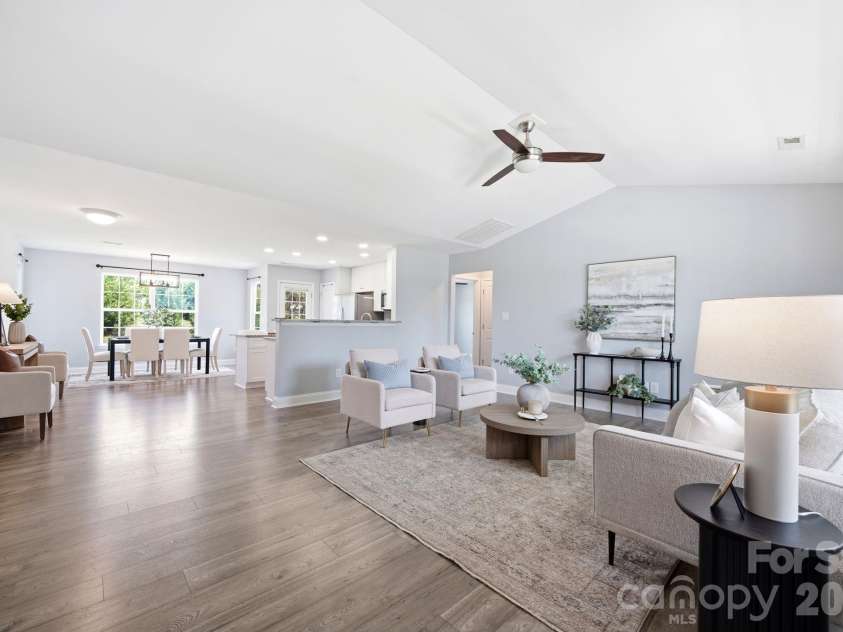 105 Hidden Spring Drive, Salisbury, NC 28147.  MLS# CAR4398555, YatesRealty ID 39046. Living Room