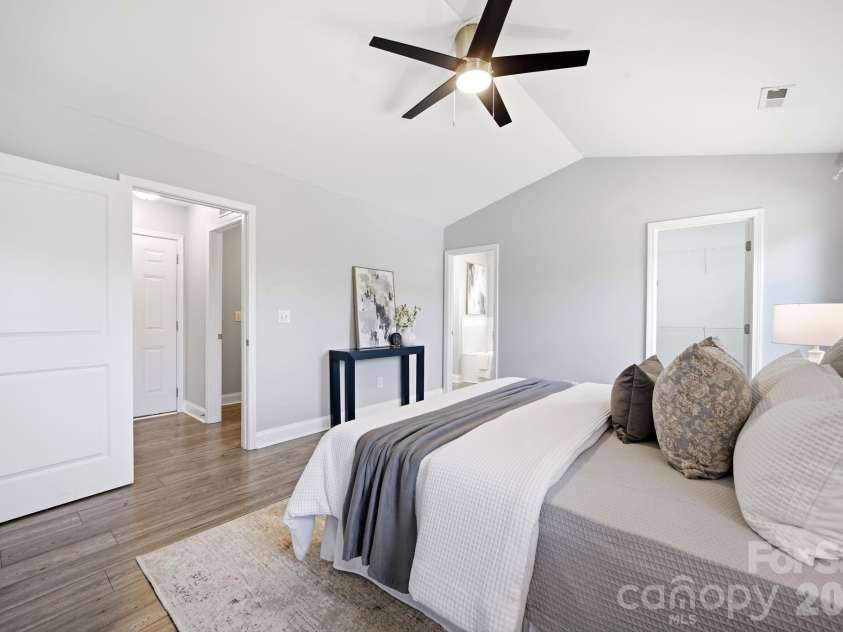 105 Hidden Spring Drive, Salisbury, NC 28147.  MLS# CAR4398555, YatesRealty ID 39046. Primary Bedroom