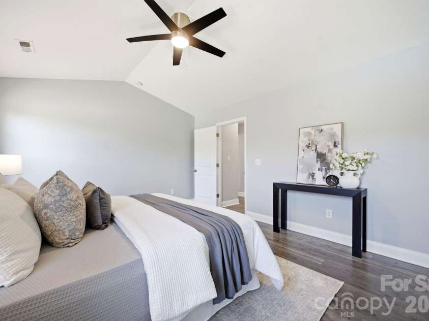 105 Hidden Spring Drive, Salisbury, NC 28147.  MLS# CAR4398555, YatesRealty ID 39046. Primary Bedroom