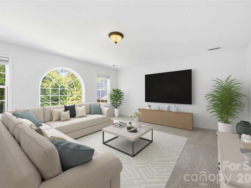 1703 Caddy Court, Matthews, NC 28104.  MLS# CAR4392423, YatesRealty ID 39056. Bonus Room - Virtually Staged
