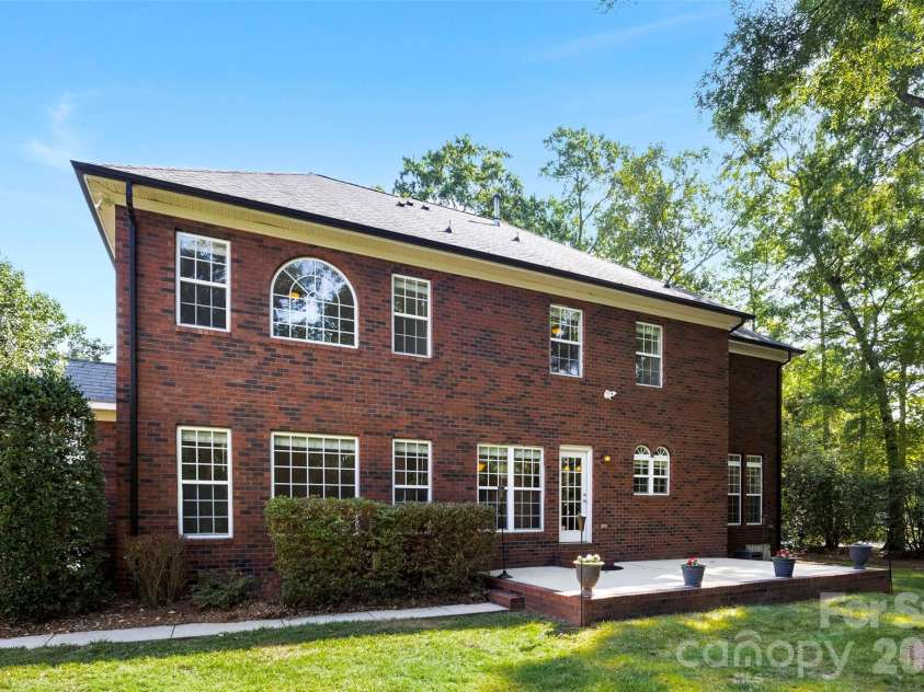 1703 Caddy Court, Matthews, NC 28104.  MLS# CAR4392423, YatesRealty ID 39056. Rear Elevation