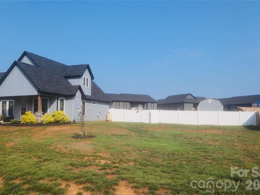 27679 Taylor Lane, Albemarle, NC 28001.  MLS# CAR4398383, YatesRealty ID 39060. Large side yard!