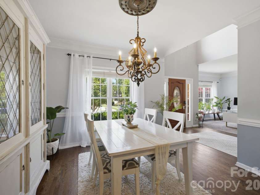 16914 Hampton Trace Road, Huntersville, NC 28078.  MLS# CAR4405129, YatesRealty ID 39062. Dining room