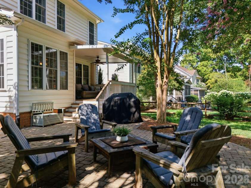 16914 Hampton Trace Road, Huntersville, NC 28078.  MLS# CAR4405129, YatesRealty ID 39062. Firepit
