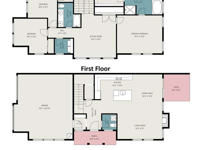 824 Ayrshire Avenue, Fort Mill, SC 29708.  MLS# CAR4421670, YatesRealty ID 39067. Floor plan